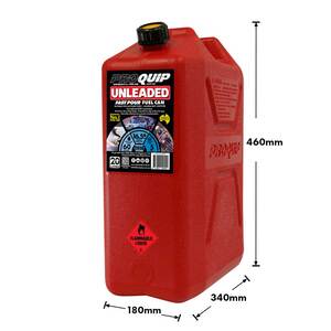 Fuel Cont 20L Red Plastic Fuel Cont 20L Red Plastic