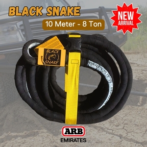 Black Snake 10M 8T W/ Thimbles Black Snake 10M 8T W/ Thimbles