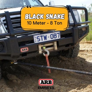 Black Snake 10M 8T W/ Thimbles Black Snake 10M 8T W/ Thimbles