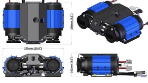 Air Compressor Twin Motor Onboard 12V Air Compressor Twin Motor Onboard 12V