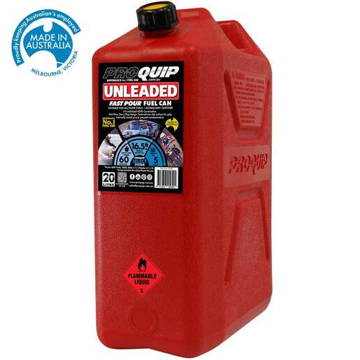 Fuel Cont 20L Red Plastic Fuel Cont 20L Red Plastic